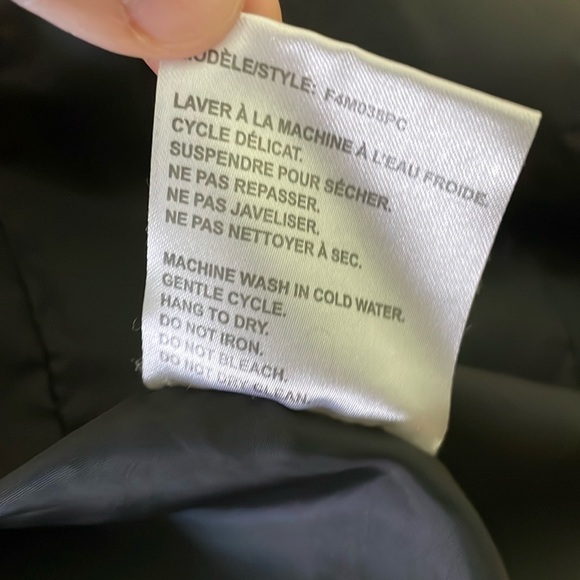 Vintage 90’s Claire France Black Faux Leather Jacket, Size 1X - Picture 11 of 14